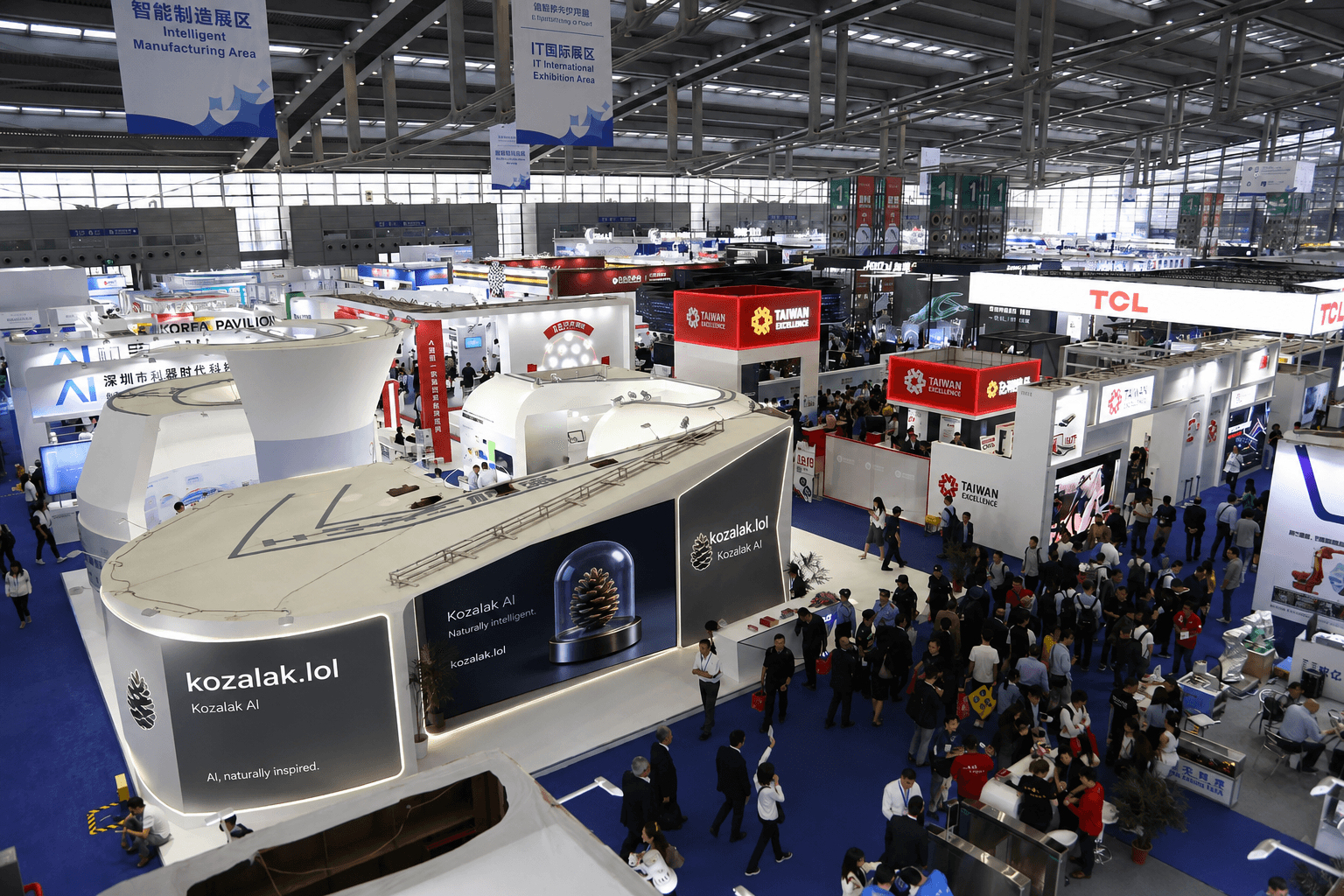 Kozalak AI China high technology fair presentation
